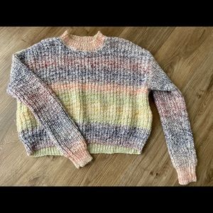 Moon & Madison Rainbow Sweater